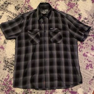 DIXXON The Cruz XL Short sleeved flannel